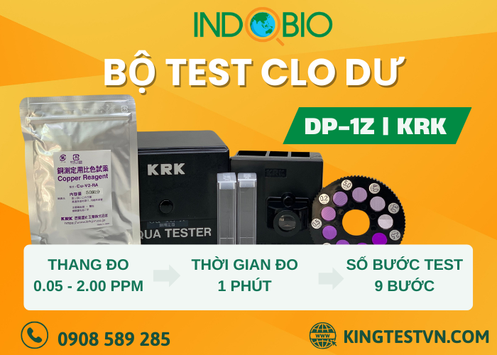 Bộ test clo dư KRK DP-1Z